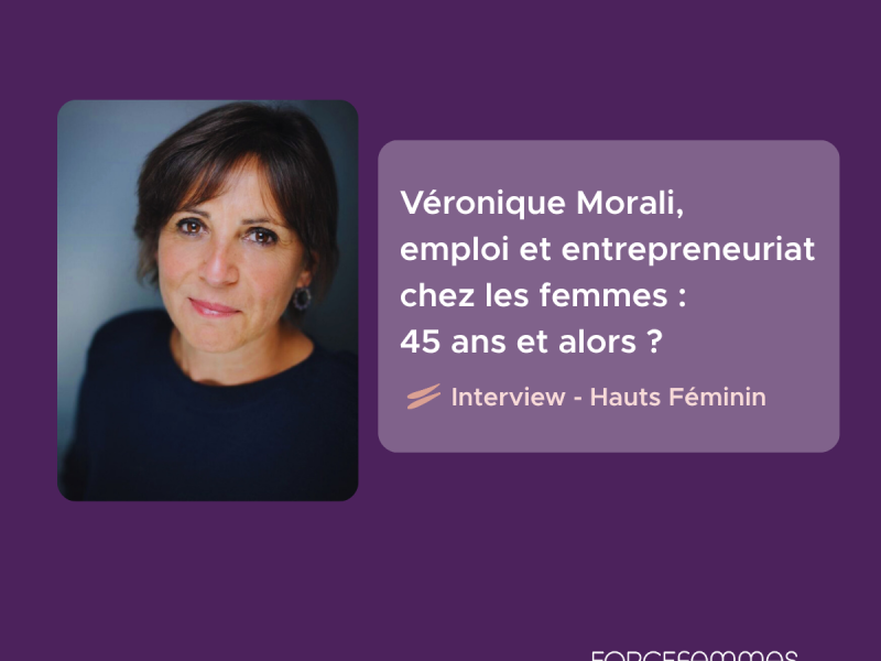 Photographie de la présidente Force Femmes, Véronique Morali. Interview chez Huats-Féminin
